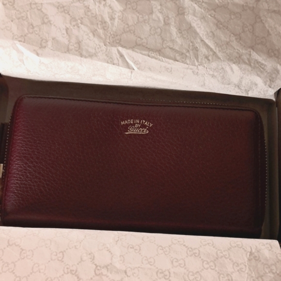 Gucci Bamboo Tassel Zip Around Wallet  EUC - Picture 16 of 17